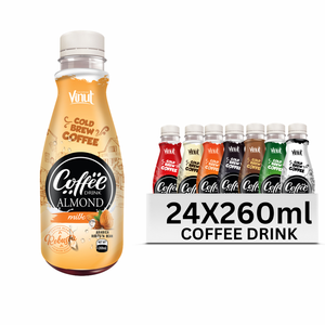 Vinut กาแฟชงเย็น270มล. เมล็ดอาราบิก้าและโรบัสต้าปราศจากนมและกลูเตนราคาโรงงานฉลากส่วนตัวตัวอย่างฟรี - Product Image 1