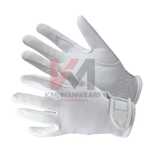 Guantes de Equitación de Cuero Transpirables para Niños y Adultos, Venta Caliente del Fabricante, Guantes Ecuestres Profesionales con Logotipo Personalizado - Product Image 1