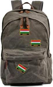 1 parche bordado con la bandera de Hungría, para planchar o coser. - Product Image 4