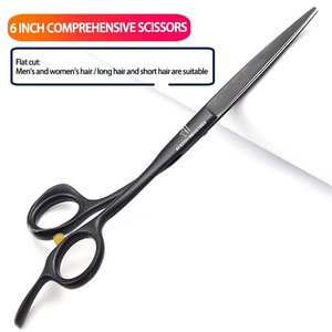 Logo personnalisé 6.5 pouces ciseaux de coiffeur en acier inoxydable pour la coupe de cheveux outil de beauté pour gaucher-droitier - Product Image 5