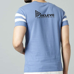 T-shirts décontractés pour hommes les plus vendus, à manches courtes, pour l'été, en coton 100% de haute qualité, coupe ample, séchage rapide, avec motif lettre - Product Image 3