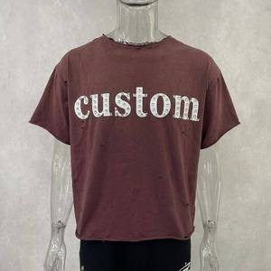 Camiseta para hombre, corte relajado, algodón teñido liso con color personalizado, adecuada para uso diario, textura suave, te mantiene fresco y cómodo. - Product Image 4