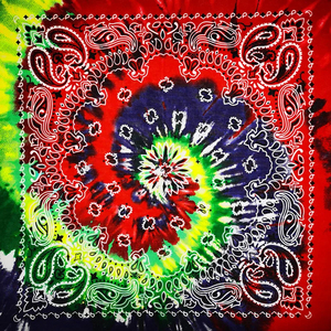 Stitch Drape Cotton <b>Bandanas</b> Square Multicolor Paisley Floral Print Casual Headwear Scarf Four Seasons Skin-Friendly Quick Dry - Product Image 6