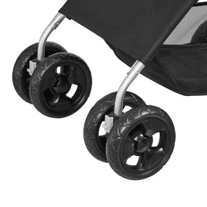 Trasportino Pieghevole per Animali Domestici, Passeggino per Cani a 4 Ruote, Capacità 35 Libbre, Carrozzina per Gatti con Finestre a Rete, Trasportino Staccabile - Product Image 6