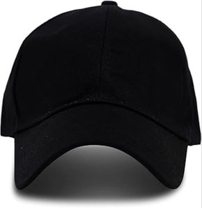 Casquettes de baseball décontractées noires - Product Image 1
