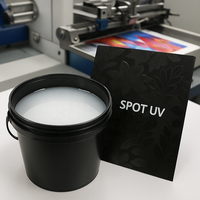 Vernis UV brillant Spot S9200E liquide pour revêtement de papier