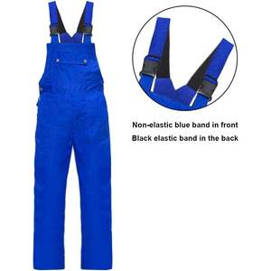 Overoles de trabajo de peso medio para hombre, talla grande, con bolsillos para herramientas, para acampar y hacer senderismo al aire libre - Product Image 5