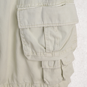 กางเกงขาสั้นคาร์โก้ลำลองผู้ชาย ผ้าฝ้ายทวิล 100% สีพื้น สไตล์สตรีท ป้องกันรอยยับ เป็นมิตรกับสิ่งแวดล้อม มีบริการรับผลิตแบรนด์ส่วนตัว - Product Image 3