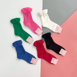 Chaussettes coréennes tendance toutes saisons, douces, chaudes et respirantes, fabriquées en Corée - Product Image 1