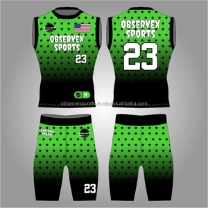 Maillot de football américain 7v7 pour adultes, uniforme de compression léger et prêt pour le jeu, idéal pour le flag football - Product Image 1