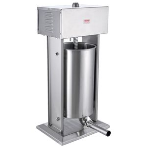 Insaccatrice Elettrica con Motore da 400W e Controllo della Velocità Continuo, Insaccatrice Verticale per Carne con Capacità di 25L/55LBS, Pedale Sicuro per Alimenti - Product Image 1