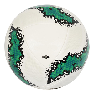 Custom Logo Official Size 5 PU Leather Eco-Friendly Soccer Ball Latex Bladder Classic Thermal Bonding for Outdoor Sports - Product Image 4