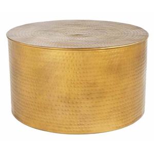 Nouvel arrivage Table basse ronde en fer martelé à la main Table de canapé d'appoint décorative en cuivre contemporaine pour chambre à coucher appartement - Product Image 3