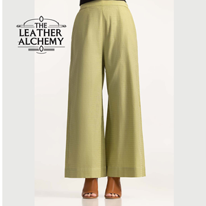 Elegant High Waist Wide Leg Pants Women Soft Draped Loose Fit Trousers Lightweight Breathable Cotton <b>Linen</b> Casual Pants Stylish - Product Image 1