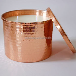 Plato para Velas de Cobre Puro, Resistente al Deslustre, Portavelas Flotante para Decoración Festiva y de Spa - Product Image 5