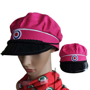 Sombrero de Marinero Rosa para Niños y Adultos, Personalizado al por Mayor, para Fiestas y Festivales, Colorido, Estilo Capitán de Yate - Product Image 5