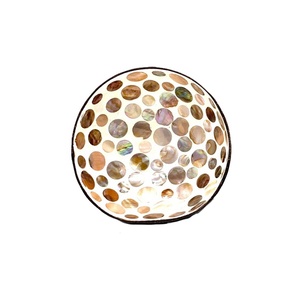 Best Selling Eco-Friendly Seashell Inlay <b>Coconut</b> <b>Shell</b> Bowls Handmade in Vietnam - Product Image 5