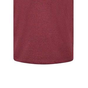 เสื้อยืดลำลองผู้ชายสำหรับฤดูร้อน ผ้าโพลีเอสเตอร์/คอตตอน กันยับ ระบายอากาศ แห้งเร็ว สีพื้น แขนสั้น - Product Image 3