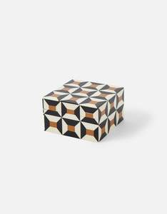 Caja de almacenamiento de MDF con incrustaciones de resina de nuevo diseño, caja de almacenamiento decorativa con incrustaciones de resina, caja de joyería de resina a bajo precio al por mayor. - Product Image 6