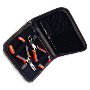 Ensemble d'outils pour extensions de cheveux comprenant des pinces et des ciseaux professionnels, kit de retrait d'extensions de cheveux avec des outils de maquillage et de beauté - Product Image 5