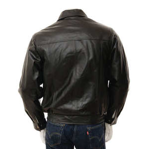 แจ็คเก็ตหนังแท้แฟชั่นคุณภาพดีที่สุดสำหรับผู้ชาย / แจ็คเก็ตหนังสไตล์ไบค์เกอร์วินเทจคุณภาพพรีเมียมยอดนิยมสำหรับผู้ชาย - Product Image 2