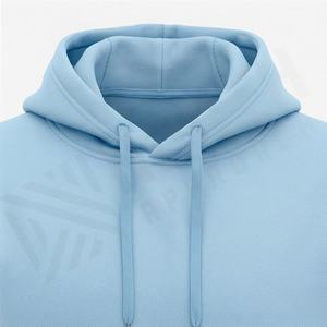 Sweat-shirt à capuche d'hiver personnalisé en gros, en molleton épais de coton, coupe classique, pour hommes, écologique, style streetwear - Product Image 4