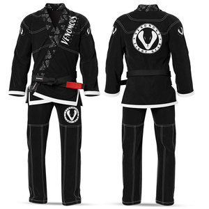Kimono de Jiu Jitsu Brasileño Venomous Black Viper BJJ Gi Premium Pearl Weave, Uniforme de Grappling Duradero, 100% Algodón Transpirable - Product Image 1