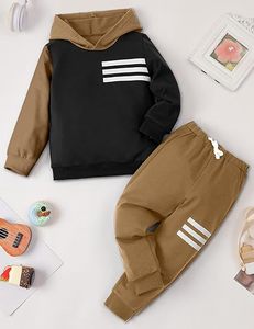 Proveedor de Ropa Infantil al por Mayor con Logotipo Personalizado, OEM, ODM, Conjunto a la Moda de Estilo Urbano, Elástico - Product Image 6