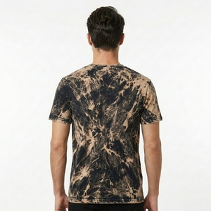 Custom <b>Logo</b> Embroidery Vintage Distressed T-Shirt with High-End Wash Finish - Product Image 5
