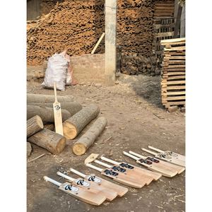 Batte de cricket en saule anglais de qualité supérieure CP Sports Black Edition – Professionnelle, durable, pour balles dures, bords épais, prise équilibrée - Product Image 6