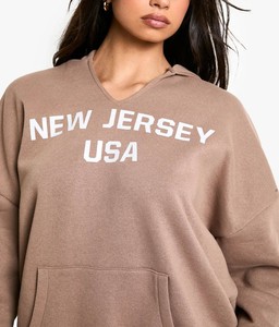 Hoodies surdimensionnés vintage pour femmes, de haute qualité, vente en gros, personnalisables, pour l'hiver, à épaules tombantes, manches longues - Product Image 4