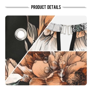 Capa de Salón de Alta Calidad para la Industria del Belleza, MOQ Bajo, Logotipo Personalizado, Cierre Ajustable con Broches, Impermeable, Nueva Llegada, Capa Botánica para Barbería - Product Image 4