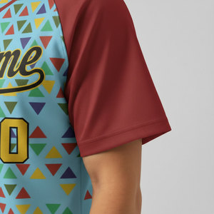 Tenues d'équipe de club unisexes personnalisées pour baseball et softball – Ensembles de maillots légers, anti-humidité, protection UV, OEM, haut de gamme automatisé - Product Image 3