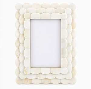MN EXPORTS MNE-3696 Cadre photo décoratif en os incrusté, artisanal traditionnel, léger, pour table, pour intérieur de luxe - Product Image 2