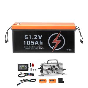 Batteria al Litio 48V 105Ah/150Ah/60Ah per Golf Cart con BMS 200A, Monitor LCD e App Mobile, Batteria LiFePO4 - Product Image 6