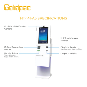 Reduce el tráfico: práctico quiosco de información y gestión de reservas de check-in para hoteles y hostelería - Product Image 4