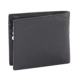 Cartera de Hombre Royaa Vintage, Corta, Delgada, Bifold, de Cuero Genuino Crazy Horse, con Forro de PVC, Bloqueo RFID, Cierre Abierto, Multifuncional 5 - Product Image 2