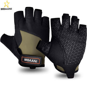 Gants de musculation, avec grip et absorption des chocs, gants d'entraînement pour femmes et hommes, protection complète de la paume, pour exercices de gym, fitness - Product Image 1