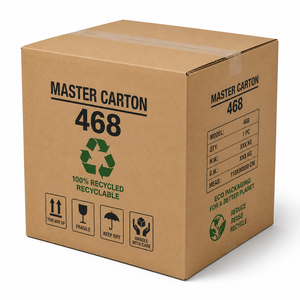Wholesale Custom Logo Recycled Rigid Corrugated Mailing <b>Box</b> for Packing and Delivery - Product Image 1