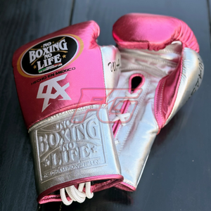 Gants de boxe MMA personnalisés pour l'entraînement et le sparring |   Style à Doigts Entiers |   Fermeture à boucle et crochets |   Cuir de vache |   Léger |   Personnalisé - Product Image 5