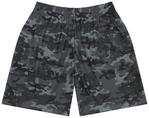 Mid Waist Gym Workout Casual Lightweight <b>Quick</b> <b>Dry</b> Breathable Men's 100% Polyester Mesh <b>Shorts</b> Camouflage Outdoor Sports <b>Shorts</b> - Product Image 2