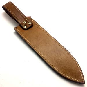 Hablackewomenher Vaina Looseedeep Waveproduct Cuero de grano rico para hoja fija Daga Kniveslace Cuchillo de caza OEM Industrial - Product Image 3