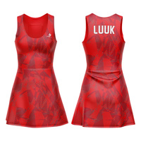 Jupe de sport personnalisée OEM sublimée pour femmes, respirante et extensible, idéale pour le tennis et le golf, pour clubs et équipes