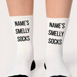 Calcetines Deportivos Personalizados de Alta Calidad para Hombre, Antideslizantes, de Algodón, Spandex y Nailon, con Logotipo Impreso, Compresión, Diseño Personalizado - Product Image 2