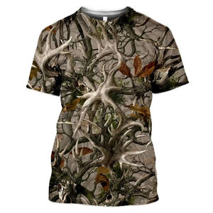 Men's Adults Short Sleeve <b>Camouflage</b> Hunting <b>Shirt</b> Breathable 100% Cotton Winter Outdoor Wear - Product Image 6