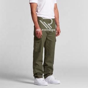 กางเกงจ็อกเกอร์ผ้าแคนวาสปักลายทรงปกติสำหรับผู้ชาย กางเกงลำลองและกางเกงทำงานขายส่ง - Product Image 4