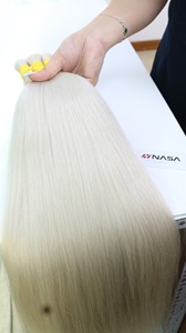 Extensiones de Cabello Vietnamita 100% Virgen de 24-32 Pulgadas, Textura Natural, Color PLA01, Resistentes a la Caída, Puntas Super Dobles, Más Vendidas - Product Image 5