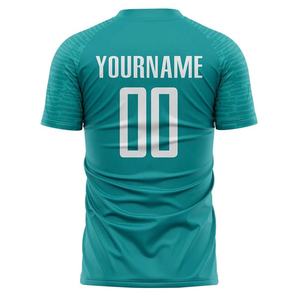 เสื้อฟุตบอลสั่งทำพิเศษ ระบายอากาศได้ดี ชุดฟุตบอลแห้งเร็ว เสื้อทีม สปอร์ตแวร์แบบซับลิเมชั่น - Product Image 3