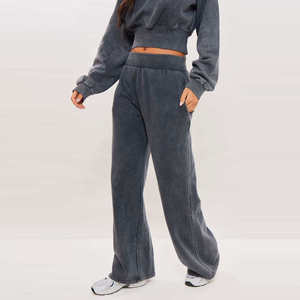 Pantalones de Felpa de Algodón y Poliéster Estampados con Bolsillos Laterales, Novedad en Ropa Urbana de Secado Rápido y Transpirable, Servicio OEM Disponible - Product Image 2