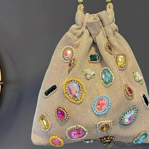 Perles de cristal de fluorite facettées de haute qualité, breloques avec boucle plaquée or pour la fabrication de colliers, bracelets et accessoires de bijoux DIY - Product Image 1